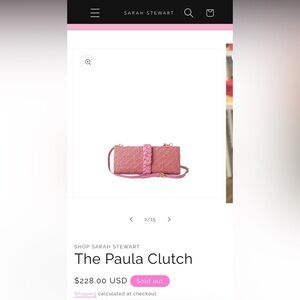 Sarah Stewart Paula Crossbody/Clutch